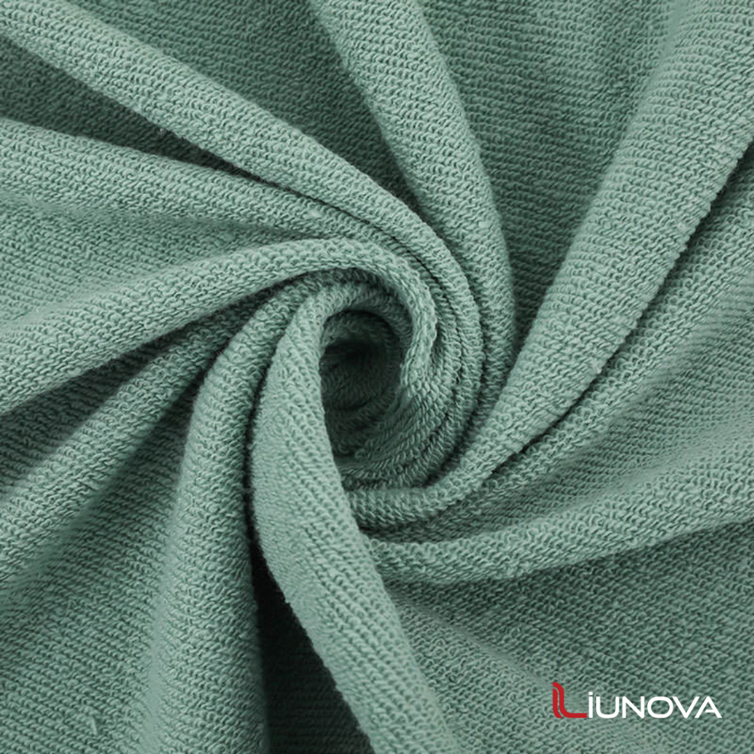 Cotton French Terry Fabric – Loopback Knit for Sweatshirts & Loungewear